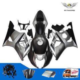 Szkk3-yxhg-002 Nt-fairing Cva Injection Silver Black Abs Set Fit For 2003-04 Gsxr 1000 Q002