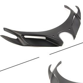 Obox 550722844616 Front Fairing Winglets Beak Nose Extender For Kawasaki Ninja 250 400 2018-21 Le
