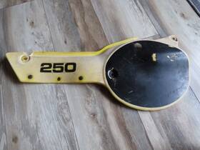 2x4-21711-00-98 Oem / Yamaha 1979 Yz400 Yz 250 Left Side Cover Panel