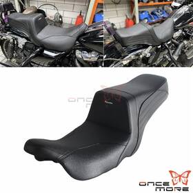 Us-sc-0801 Oncemoremoto 2-up Motorcycle Seat Pp Microfiber Leather Gel Pad For 2008-2025 Harley Touring Us-sc-0801 Oncemoremoto 2-up Motorcycle Seat Pp Microfiber Leather Gel Pad For 2008-2025 Harley Touring