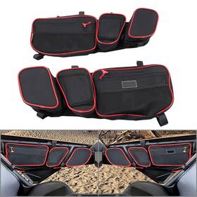 Oneclubaa 550741265690 Us For Can Am Maverick X3 Turbo 2017-24 Front Side Door Storage Bags With Knee Pad