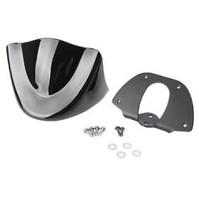 Oneclubaa 550752894476 1x Lower Front Chin Spoiler Air Dam Fairing Cover For Harley Dyna Fxdb Fxd 06-17