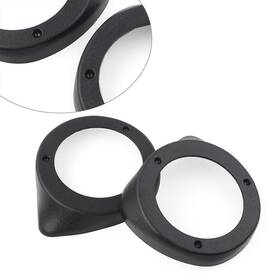 Onegogogo 422124430066 Vented Lower Fairing Abs 6.5 Inch Speaker Pods For Harley Electra Street Glide 97-14