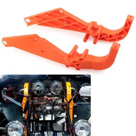 Onegogogo 665321570955 Inner Fairing Batwing Support With Speaker Brackets For Harley Touring Flhx 1996-13
