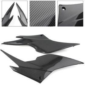 Onlyonee 550756723635 Gas Tank Side Cover Panel Fairing For Kawasaki Ninja 250 2008-2016 Carbon Fiber