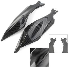 Onlyonee 550756725936 Carbon Fiber Rear Seat Side Fairing Cowl Panel For Kawasaki Ninja 400 2018-2020