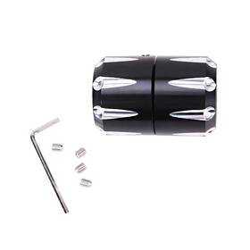 6028hl02701-3 Oumurs For Harley Dyna Touring Electra Glide Sportster Pair Front Axle Cap Nut Cover