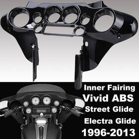 Mppb277oooooo3p-5f Oumurs For Harley Touring Electra Street Glide Flh Custom Batwing Inner Fairing Black