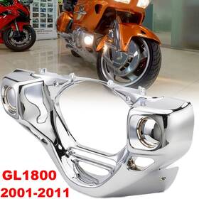 Mppb289hd128oooo1x Oumurs For 2001-2011 Honda Goldwing Gl1800 Chrome Engine Abs Front Cowl Cover Fairing