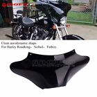 Hdf-026-bk Outer Batwing Headlight Fairing For Harley Softail Deluxe Flstn Flhrc Flstf Fxst