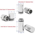 Hd-fte-49-yp1-0919 Pair 49mm Fork Tube 1.5inch 2.5inch 3.5inch Extensions For Harley Dyna 06-up Wide Glide
