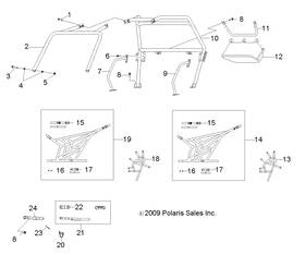 0454329 Polaris Locking Pin Genuine Oem Part Qty 1