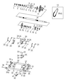 0454448 Polaris Bolt Genuine Oem Part Qty 1