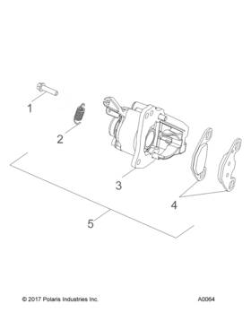 0455217 Polaris Bolt Genuine Oem Part Qty 1