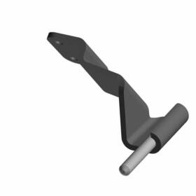 1022988-458 Polaris Hinge Weld Upper Left Matte Black Genuine Oem Part