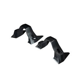 2882419-866 Polaris New Oem Onyx Black Smoke Painted Lower Hoop Accent Kit