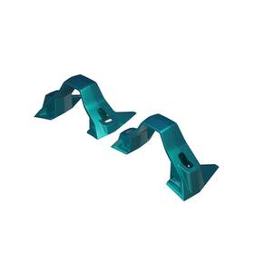 2882419-882 Polaris New Oem Pacific Teal Painted Lower Hoop Accent Kit
