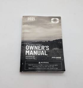 9931365 Polaris 2021 Sportsman 450/570 New Oem Owners Manual