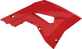 8421600001 Polisport Radiator Cover - Restyle Ft04 Red Cr 125r/250r
