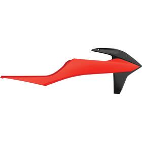 8422100007 Polisport Radiator Scoops For Ktm - Black/flo Orange
