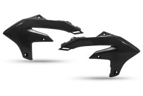 8498400006 Polisport Black Radiator Shroud Set 23-25 Yz250f Yz450f