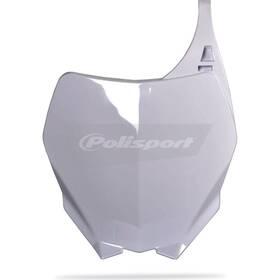 8658100001 Polisport Number Plate - White