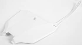 8670700002 Polisport Front Number Plate - White