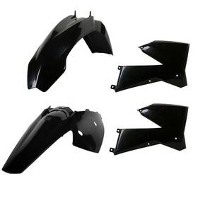 90892 Polisport Enduro Plastic Kit - Black