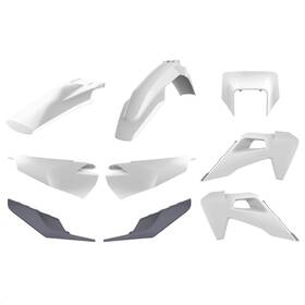 90894 Polisport Plastic Kit - White