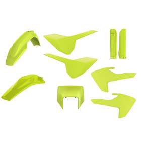 90897 Polisport Plastic Kit - Flo Yellow