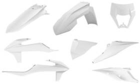 64-90910 Polisport 90910 Plastic Kit White 994704