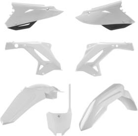 64-91310 Polisport 91310 Restyle Plastic Kit - White Motorcycle Dirt Bike 998439