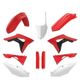 91534 Polisport Plastics Kit 18 Original #91534 For Honda Crf250r 4-stroke/crf450r