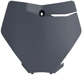 8665900005 Polisport Front Number Plate Nardo Grey Kawasaki Kx250f Kx450f Kx250 Kx450