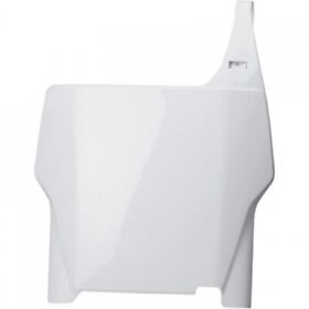 8657500001 Polisport Front Number Plate White