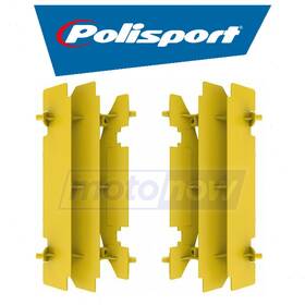 Wz3m Polisport Mn/wz3m Radiator Louvers For 2000-2020 Suzuki Dr-z400s - Body Guards And Cw