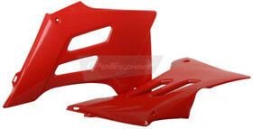 8415100004 Polisport Radiator Shrouds Scoops Shroud Flo Yellow Yamaha Yz250f Yz450f Wr250f