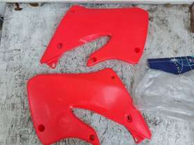 8417000003 Polysport Polisport Radiator Shrouds Honda Cr125 Cr250 1998-1999 Nos Read Description