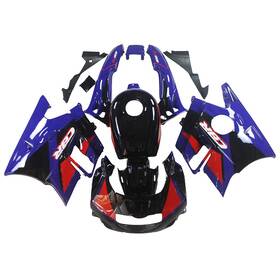 Cbr600f2-91-b53 Protek #pay-49 Red Blue Fairing Kit Tank For Honda Cbr600f2 1991-1994 Abs Injection Bodywork