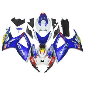 D2024-0086 Protek #pkbiao Fairings Kit For Suzuki Gsxr600 Gsxr750 2006 2007 K6 Body Blue White Black