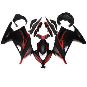 Ex300r13-3 Protek #pk88yimo Fairings Kit For Kawasaki Ninja 300 Ex300r 2013 14 15 16 17 Bodywork Black Red
