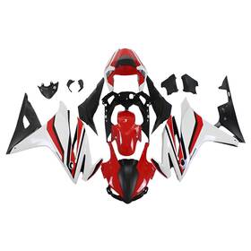 Fwcbr500r16-16 Protek #cnfxypk69 Abs Bodywork For Honda Cbr500r 2016 2017 2018 Injection Fairing Kit Red White