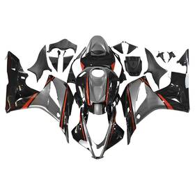 Fwf52007-88 Protek #cnfxypk69 Plastics Black Grey Bodywork For Honda 2007 2008 Cbr600rr F5 07 08 Fairing Kit
