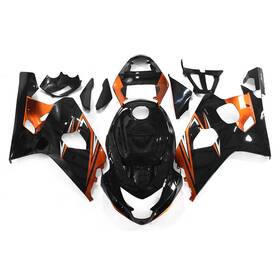 Spkxiyu88 Protek Fwk4-62 #spkxiyu88 Bodywork For Suzuki 2004 2005 Gsxr600 Gsxr750 K4 Abs Fairings Kit Black Orange