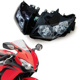 Hlh-cbr1000rr Protek #hdlpkbt Abs Front Headlamp Headlight Assembly For Honda Cbr1000rr 2004/ 2008/ 2012/ 2017
