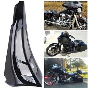 Sl-bxz-008 Protek #pkxy01 Motorbike Stretched Tall Chin Spoiler For Harley Touring Street Road Glide Flhx