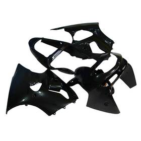 Zx6r-1998-10 Protek #pkxd6.12 Abs Fairings Kit For Kawasaki 1998 1999 Ninja Zx6r Zx636 Body Gloss Black