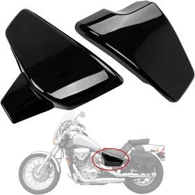 Usa-bc0002-lem3 Psler Battery Side Covers For Honda Shadow Vlx 600 Vt600c Vt600cd Deluxe 1999-2007