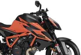 20462n Puig Spoiler Fairing Winglets Black Ktm 1290 Super Duke R 2020-2021