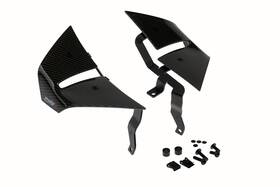 22459c Puig D12 Downforce Side Spoilers 2025-2026 Yamaha Mt-07 Carbon-look -